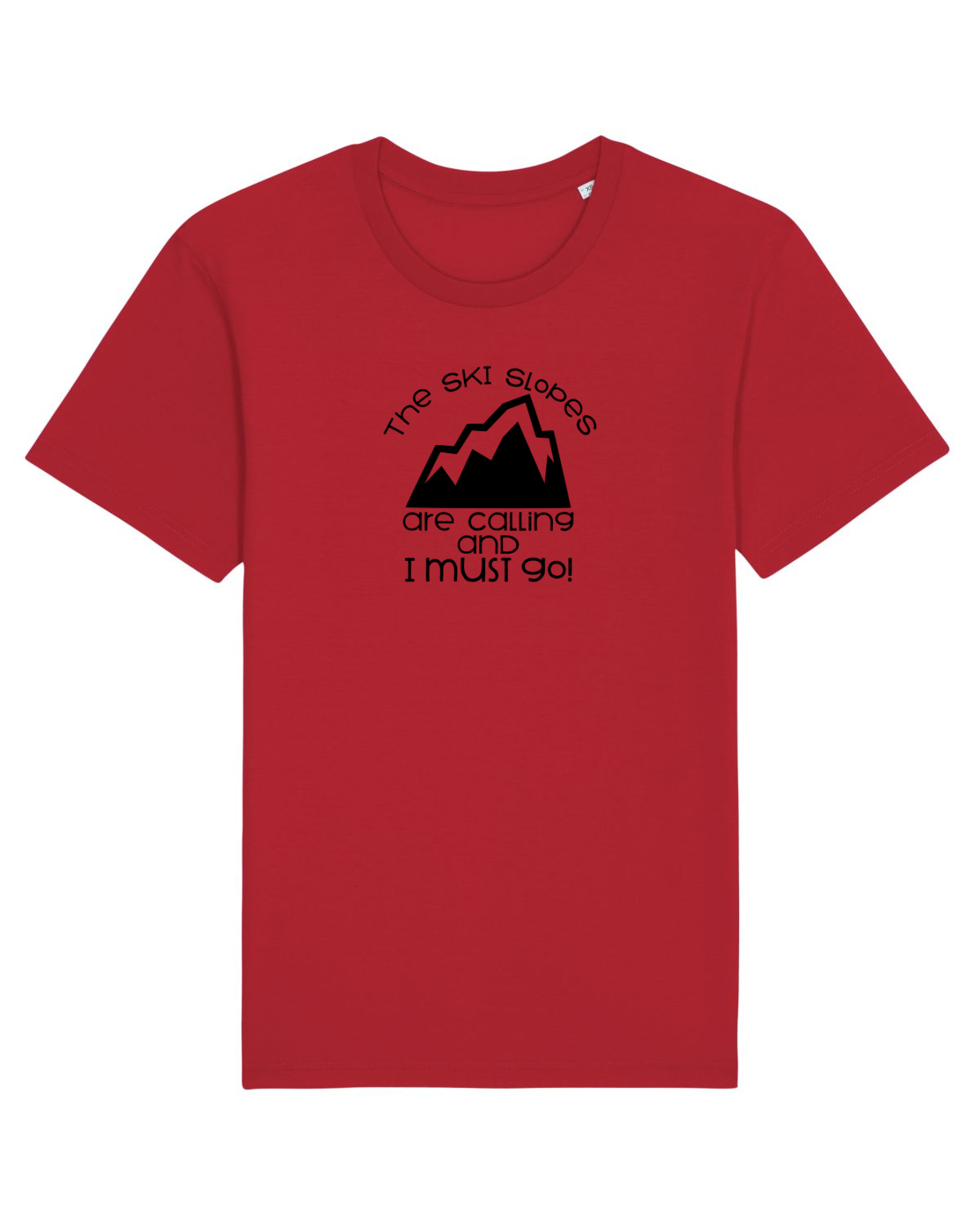 Tricou mânecă scurtă Unisex Rocker Red