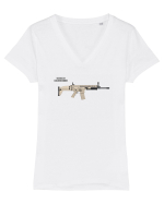 Winner Winner Chicken Dinner Tricou mânecă scurtă guler V Damă Evoker