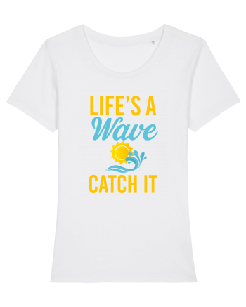 LIFE IS A WAVE White
