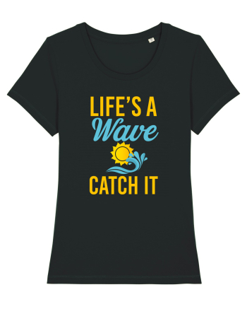 LIFE IS A WAVE Black