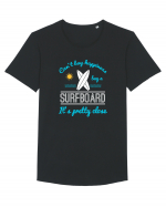 SURFBOARD Tricou mânecă scurtă guler larg Bărbat Skater