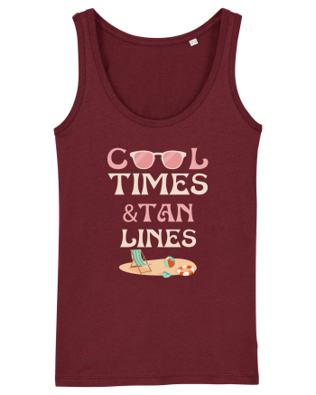 SUMMER TAN Burgundy