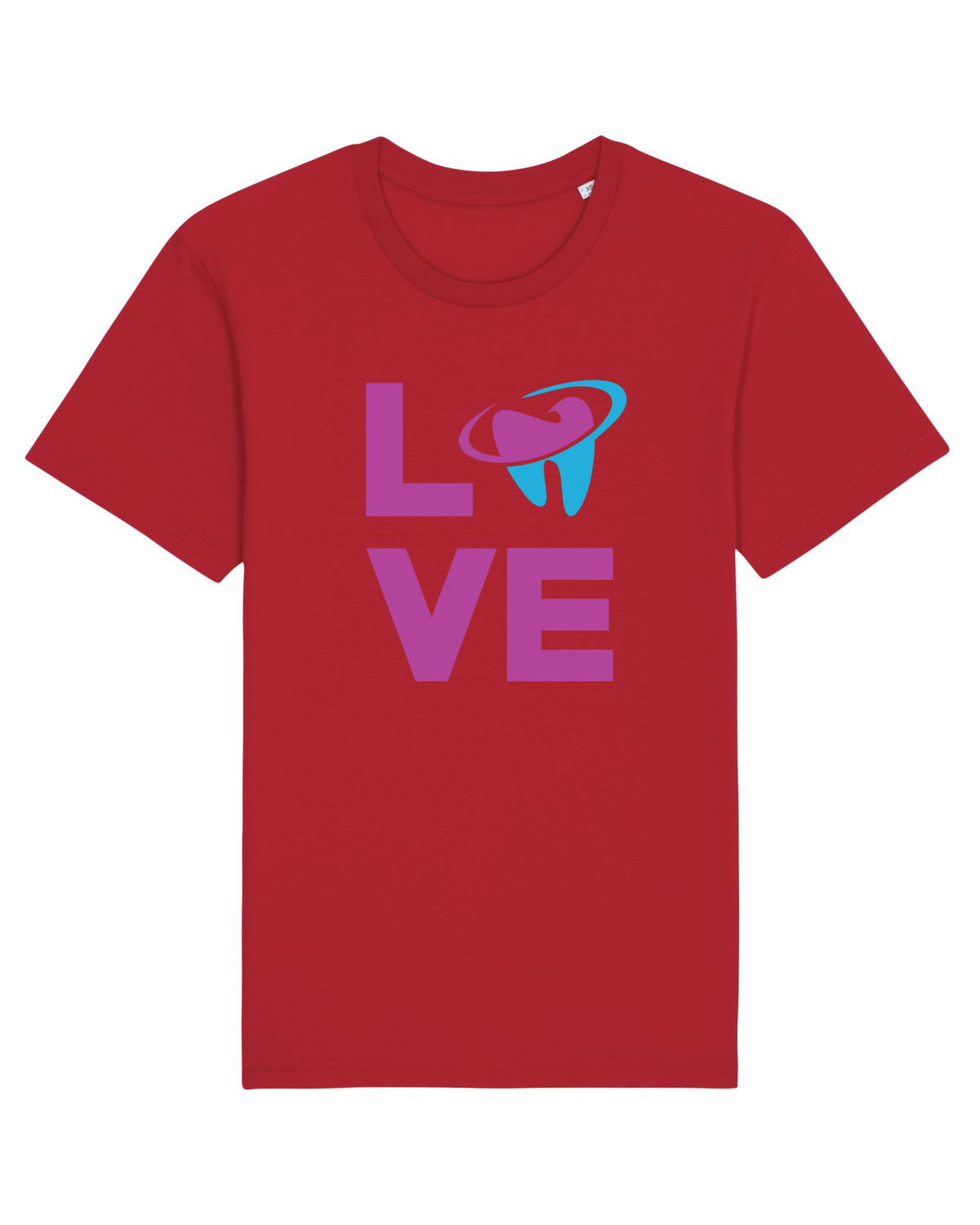 Tricou mânecă scurtă Unisex Rocker Red
