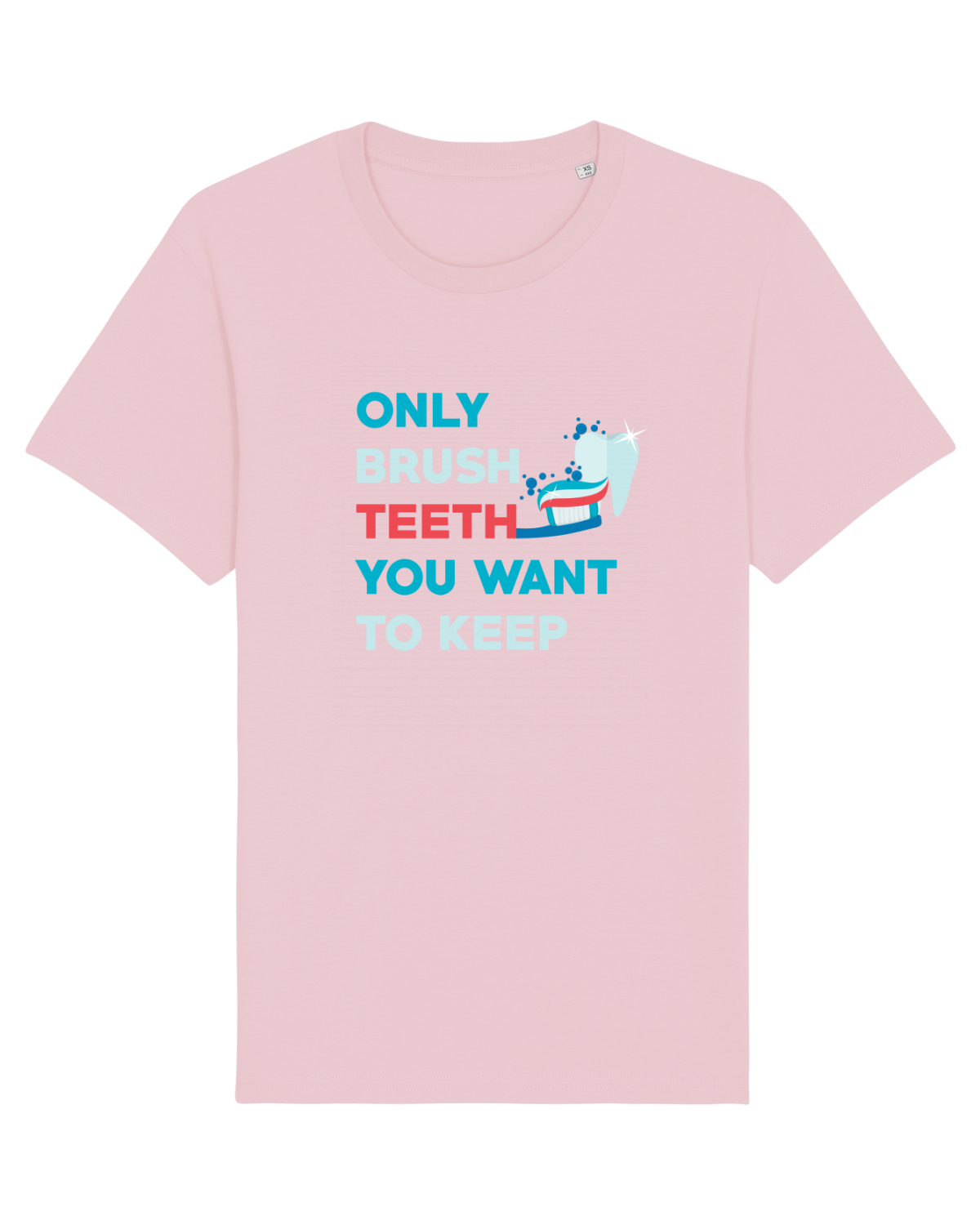 Tricou mânecă scurtă Unisex Rocker Cotton Pink