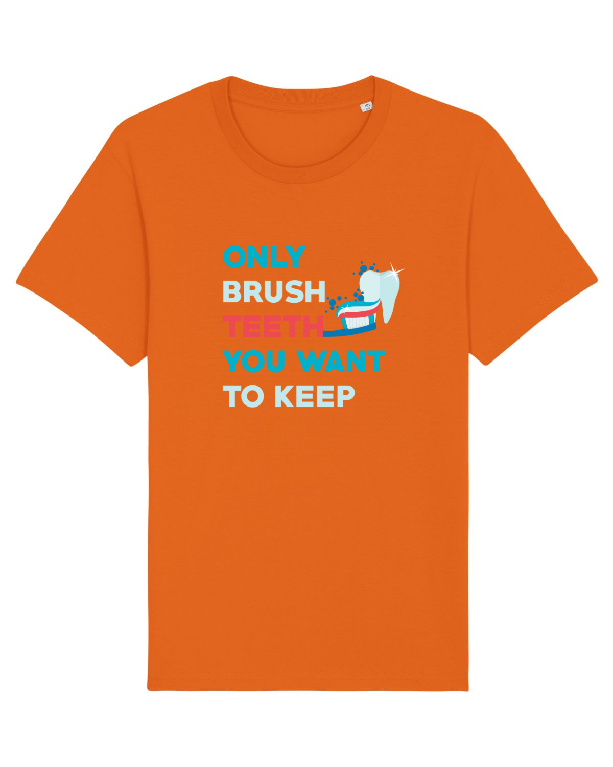 Tricou mânecă scurtă Unisex Rocker Bright Orange