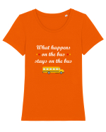BUS Tricou mânecă scurtă guler larg fitted Damă Expresser