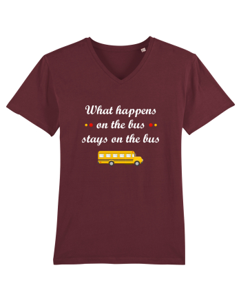 BUS Burgundy