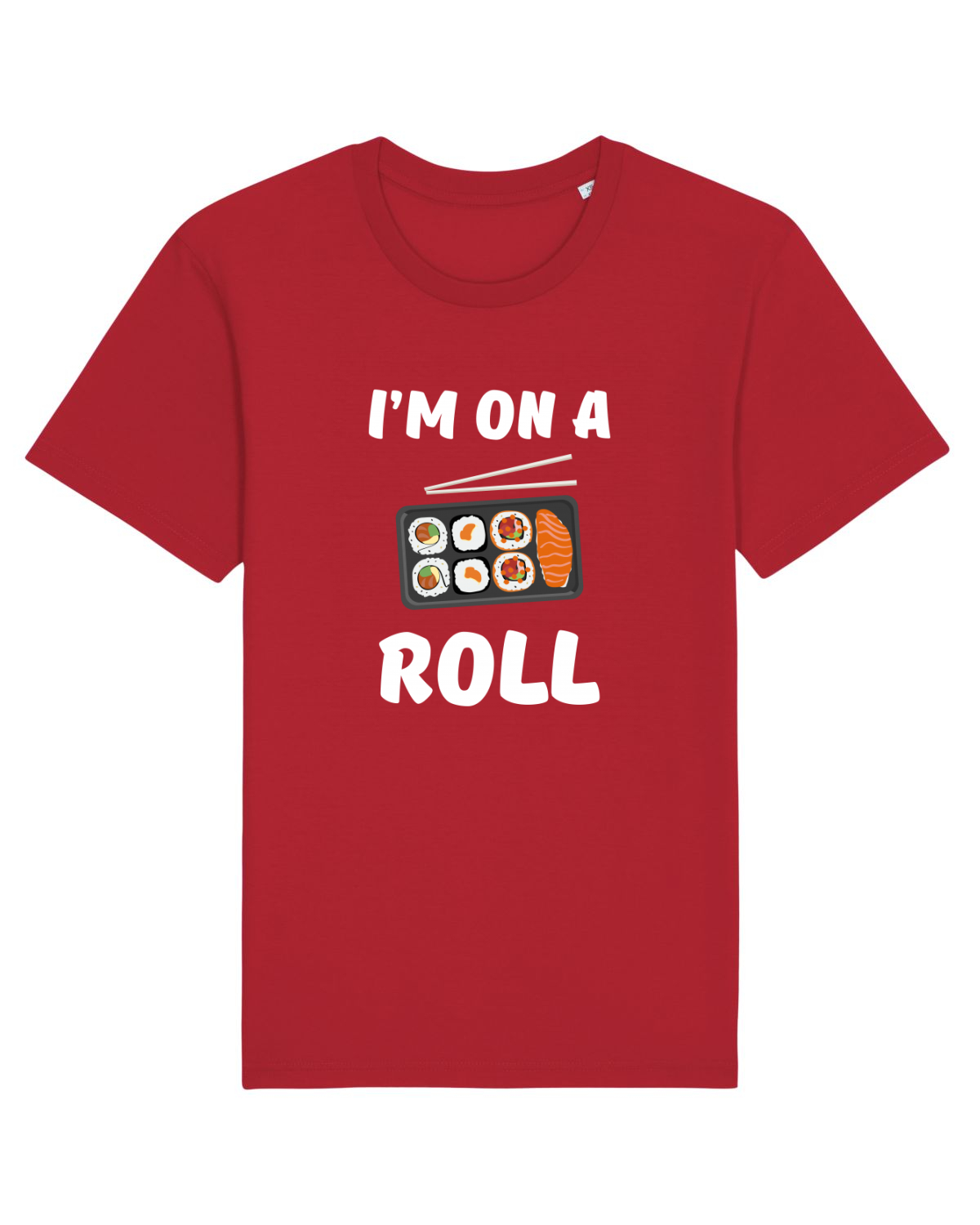 Tricou mânecă scurtă Unisex Rocker Red