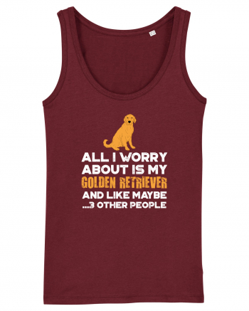 GOLDEN RETRIEVER Burgundy