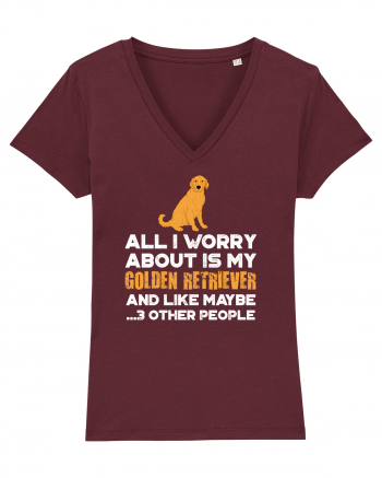 GOLDEN RETRIEVER Burgundy