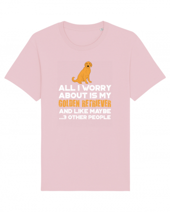 GOLDEN RETRIEVER Cotton Pink