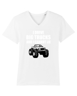 BIG TRUCKS Tricou mânecă scurtă guler V Bărbat Presenter