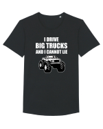 BIG TRUCKS Tricou mânecă scurtă guler larg Bărbat Skater