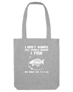 FISHING Sacoșă textilă
