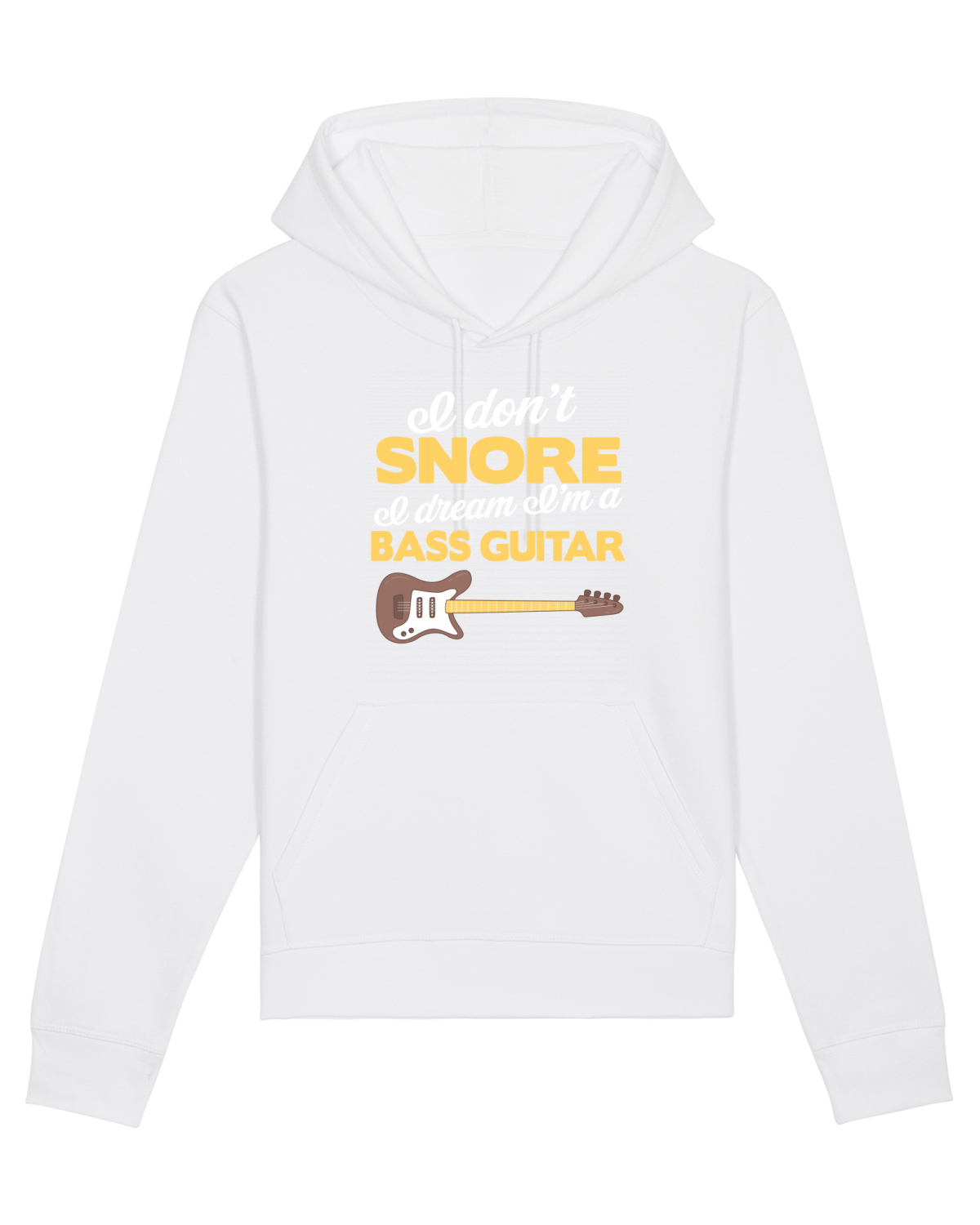 Hanorac Unisex Drummer White