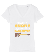 SNORE Tricou mânecă scurtă guler V Damă Evoker