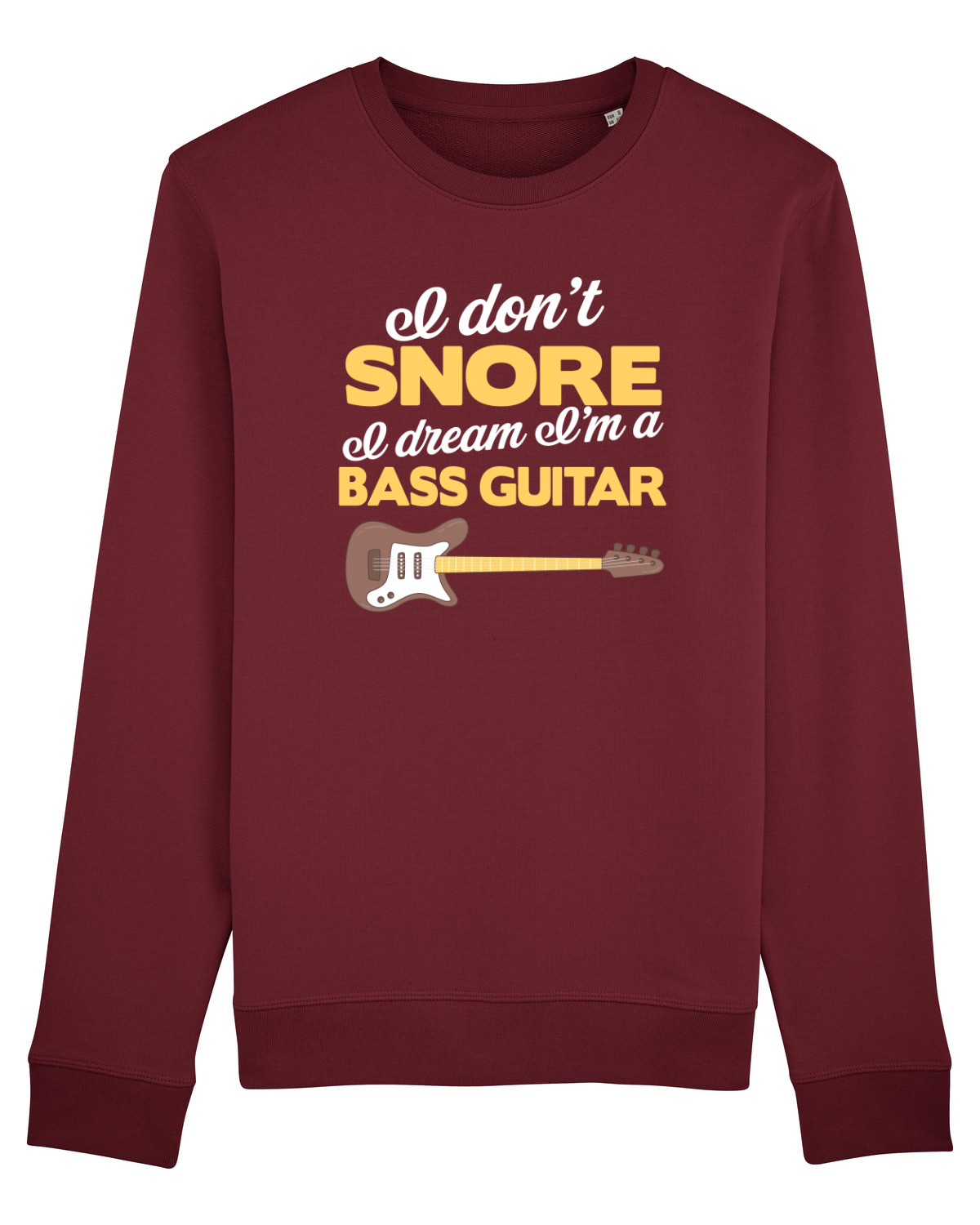Bluză mânecă lungă Unisex Rise Burgundy