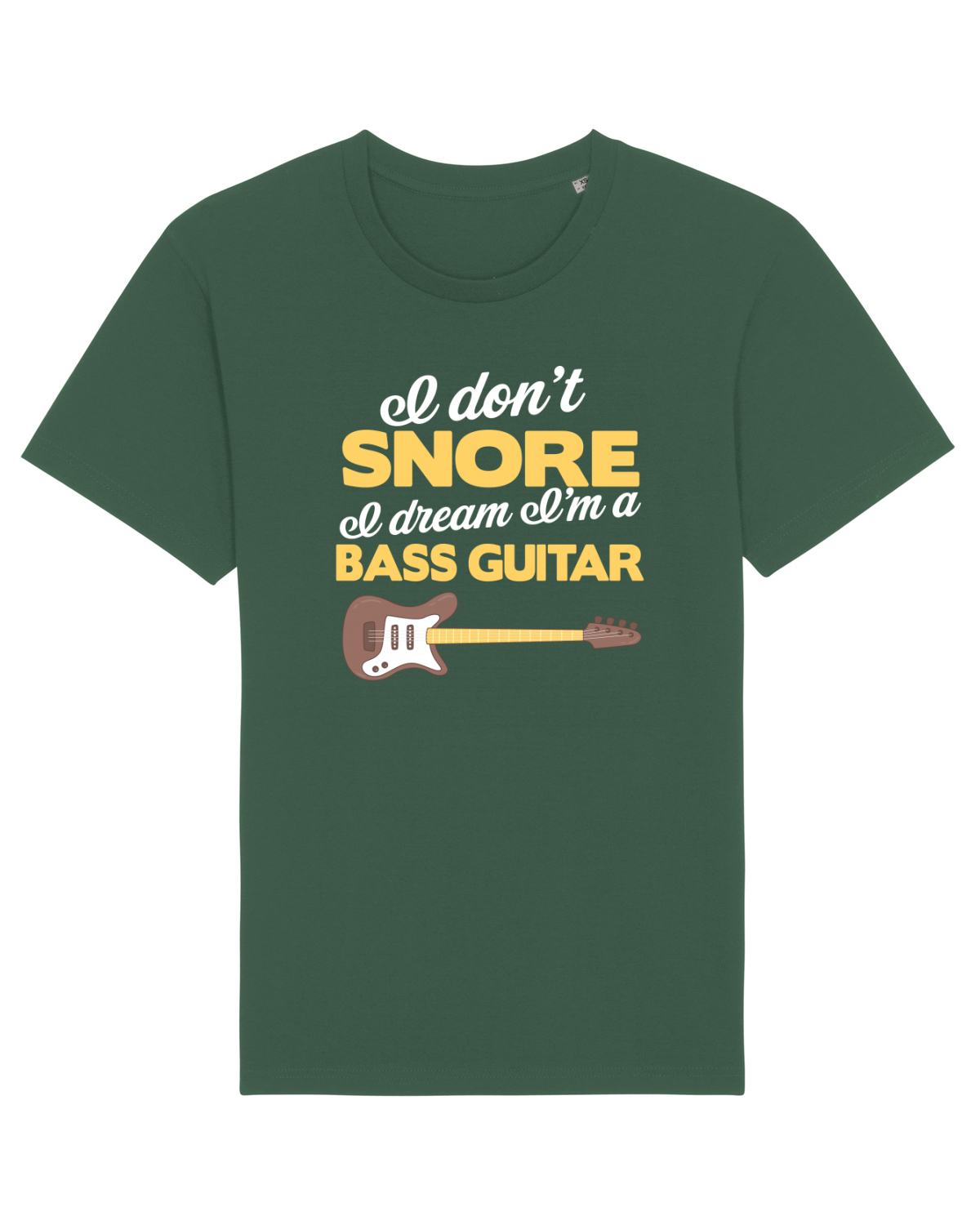 Tricou mânecă scurtă Unisex Rocker Bottle Green