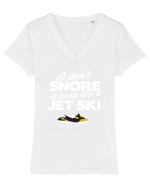 SNORE Tricou mânecă scurtă guler V Damă Evoker