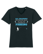 FISHING Tricou mânecă scurtă guler V Bărbat Presenter