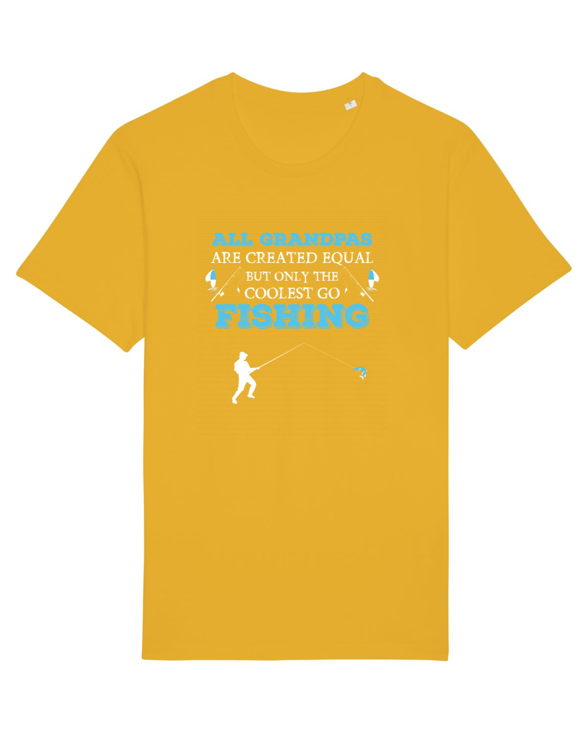 Tricou mânecă scurtă Unisex Rocker Spectra Yellow