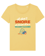 SNORE Tricou mânecă scurtă guler larg fitted Damă Expresser
