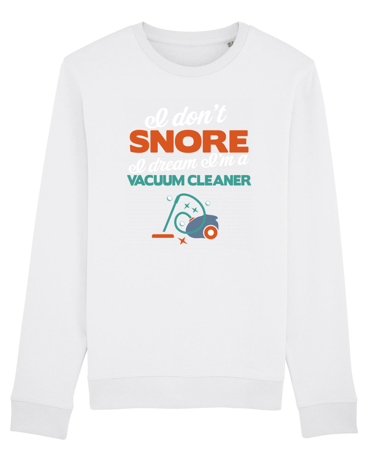 Bluză mânecă lungă Unisex Rise White