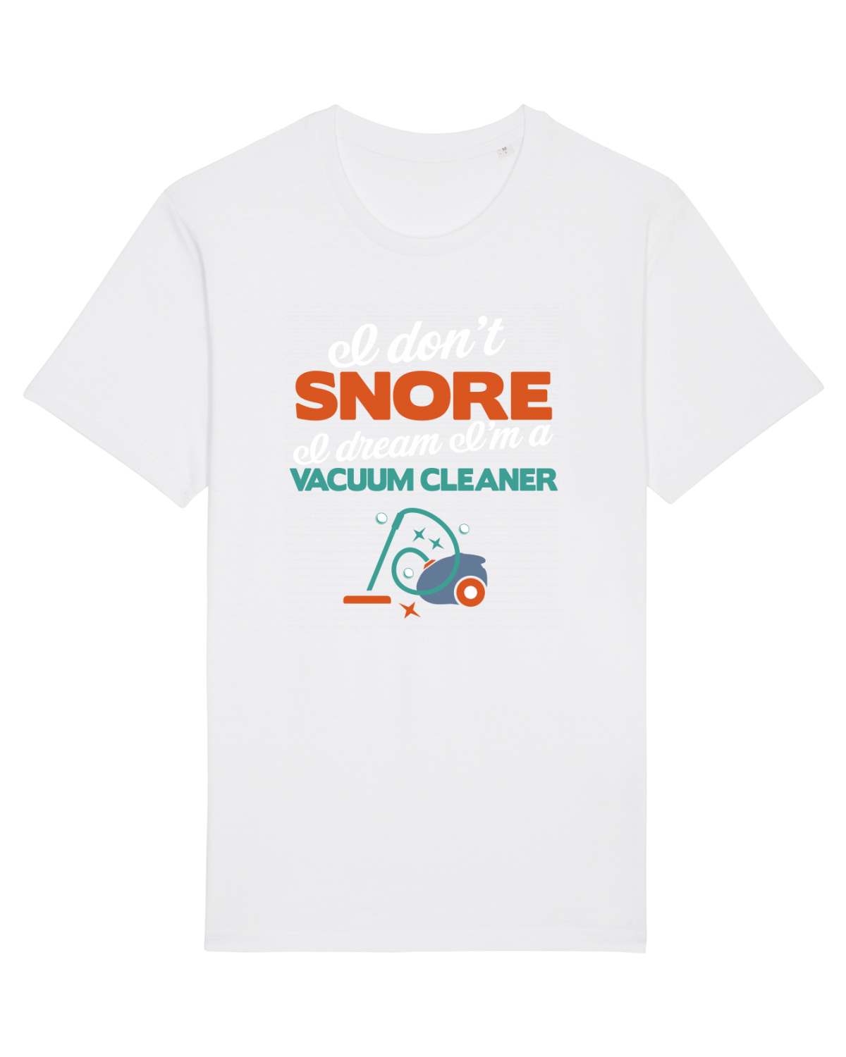 Tricou mânecă scurtă Unisex Rocker White