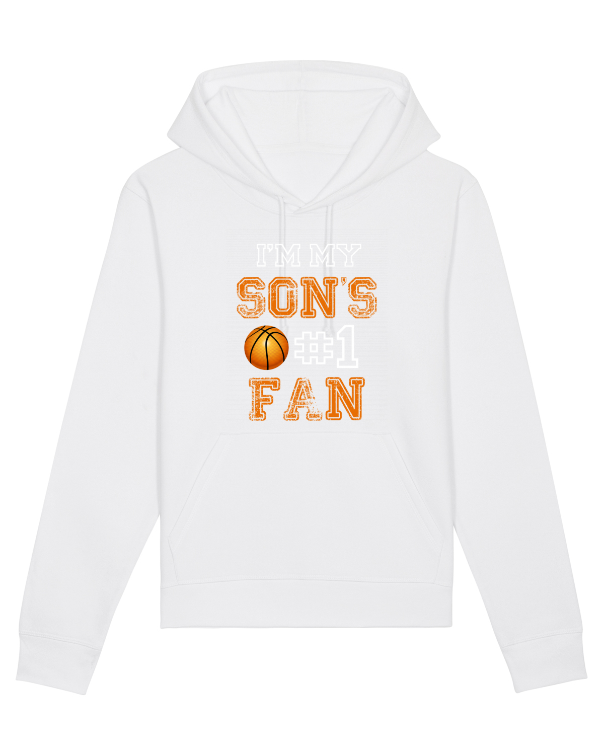 Hanorac Unisex Drummer White