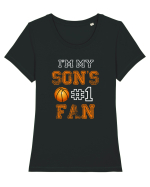 BASKETBALL  Tricou mânecă scurtă guler larg fitted Damă Expresser