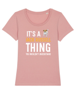 JACK RUSSELL Tricou mânecă scurtă guler larg fitted Damă Expresser