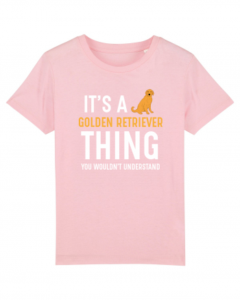 GOLDEN RETRIEVER Cotton Pink