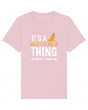 GOLDEN RETRIEVER Cotton Pink