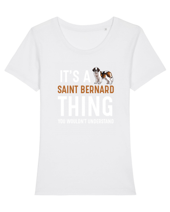 SAINT BERNARD White
