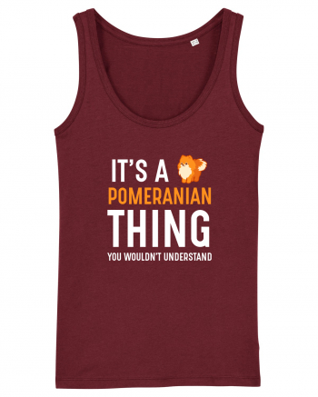 POMERANIAN Burgundy