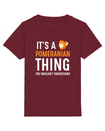 POMERANIAN Burgundy