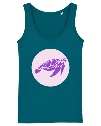 Purple Turtle Ocean Depth