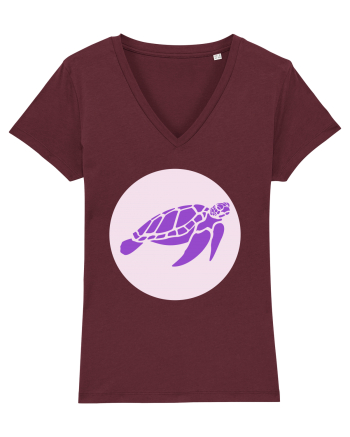 Purple Turtle Burgundy