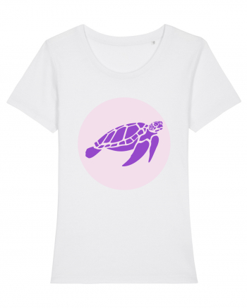 Purple Turtle White
