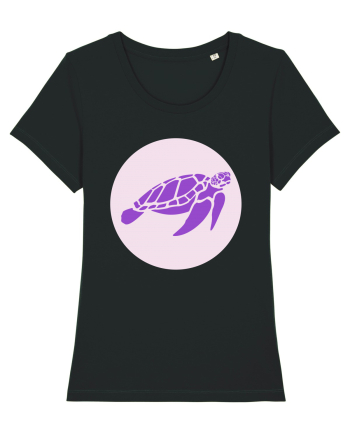 Purple Turtle Black