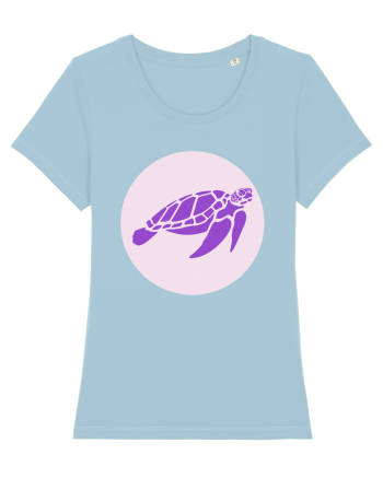 Purple Turtle Sky Blue