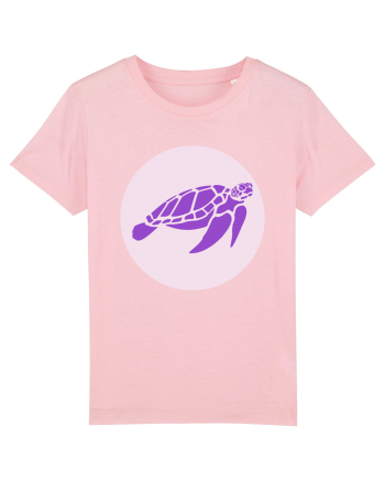 Purple Turtle Cotton Pink