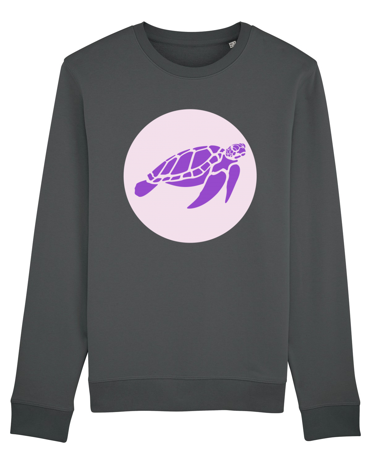 Bluză mânecă lungă Unisex Rise Anthracite