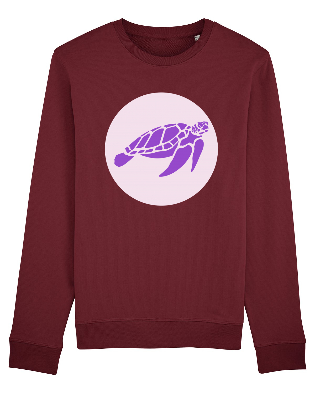 Bluză mânecă lungă Unisex Rise Burgundy