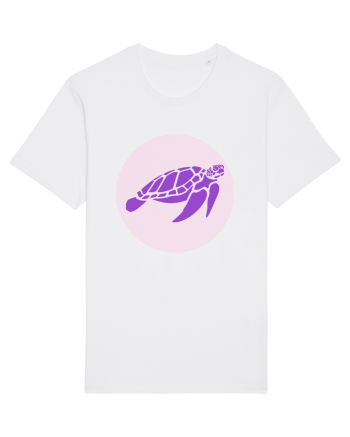 Purple Turtle White