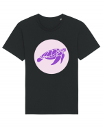 Purple Turtle Tricou mânecă scurtă Unisex Rocker