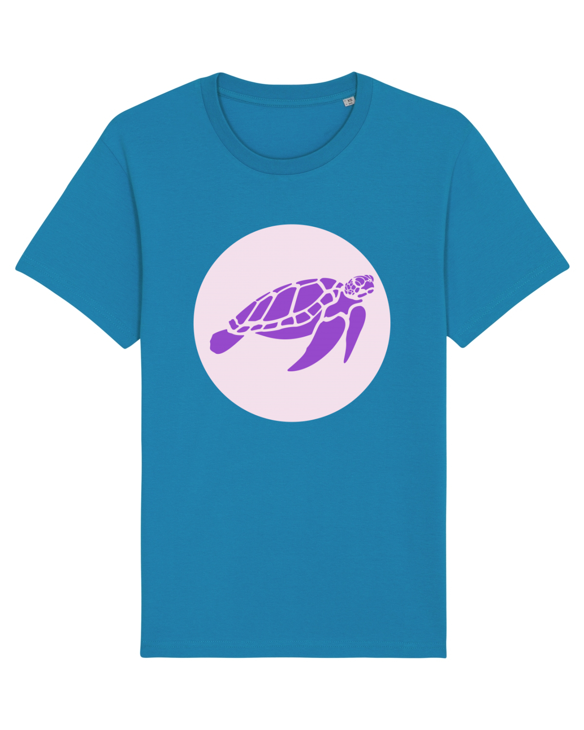 Tricou mânecă scurtă Unisex Rocker Azur