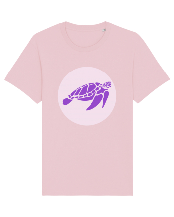 Purple Turtle Cotton Pink