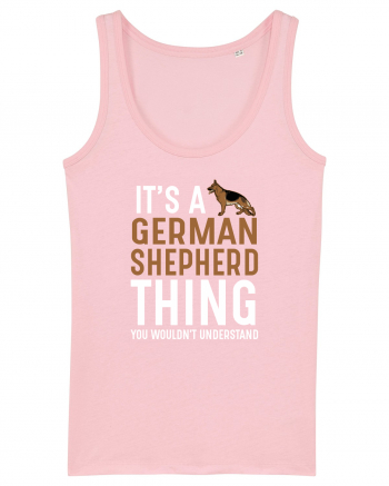 GERMAN SHEPHERD Cotton Pink