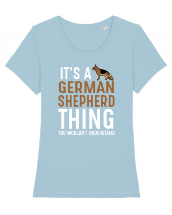 GERMAN SHEPHERD Sky Blue